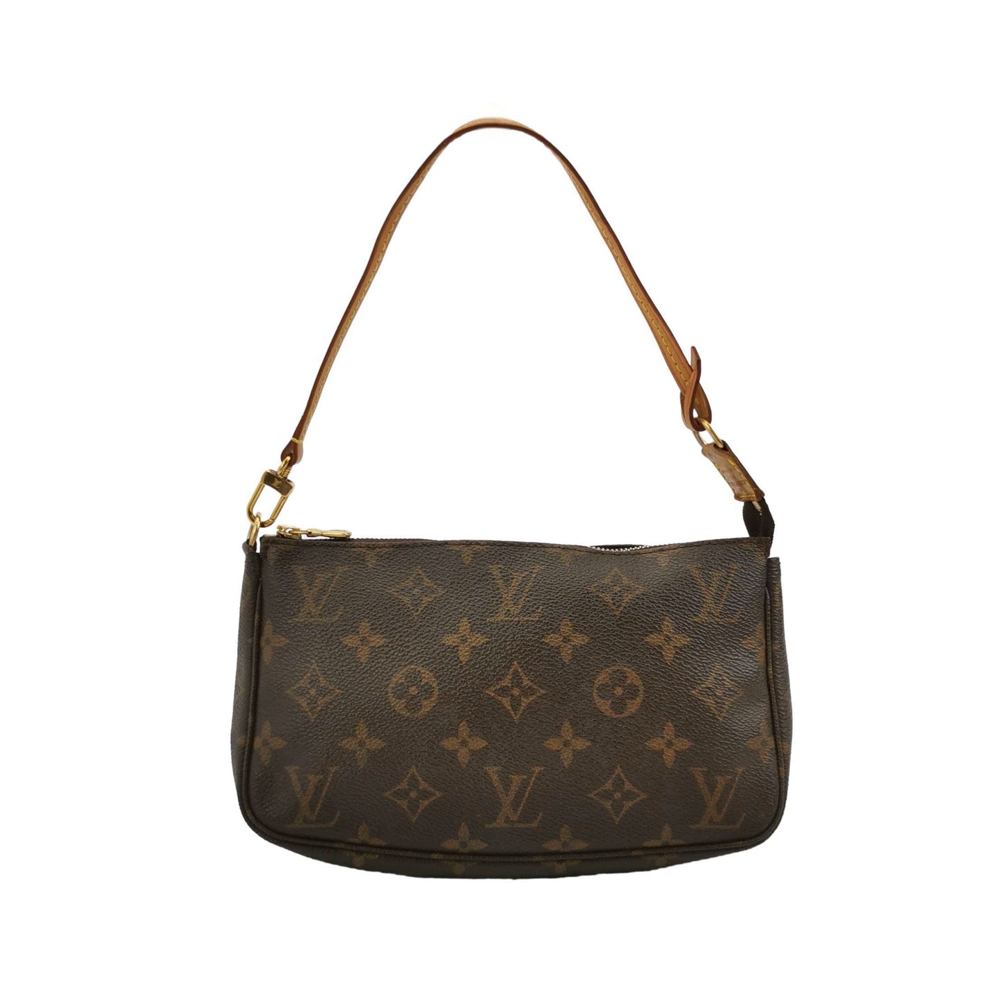 Preloved Louis Vuitton Accessories Mahjong Bag Large Monogram Print Vintage Shoulder Bag 250305781092467