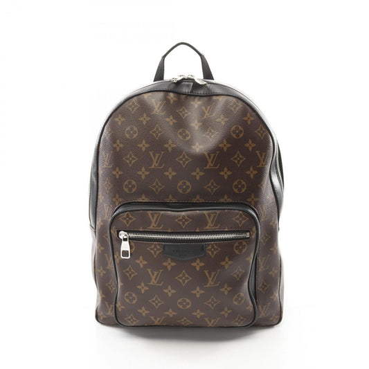Louis Vuitton Monogram Macassar  Coated Canvas Leather Backpack (Pre-Owned)