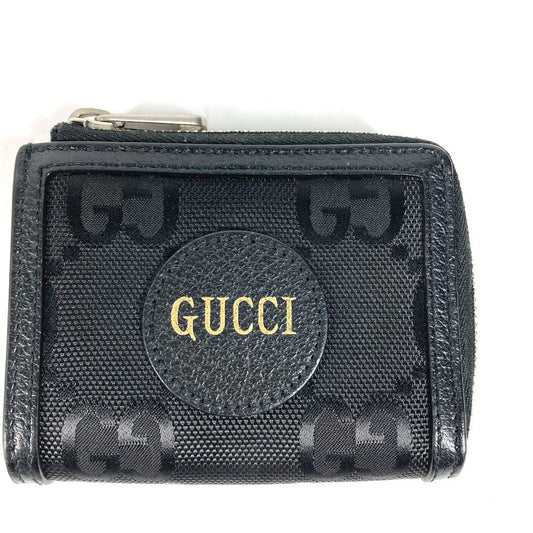 GUCCI Coin case 657587 Nylon black Wallet Coin Pocket OFF THE GRID OFF THE GRID mens Used Authentic