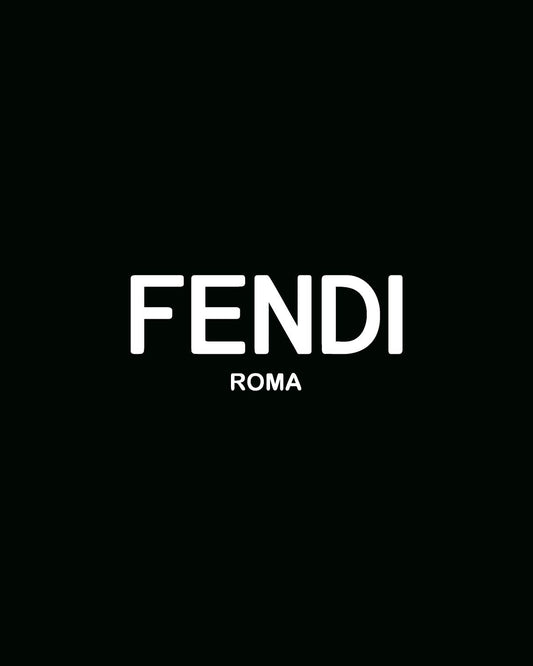 FENDI Zucchino Baguette Bag